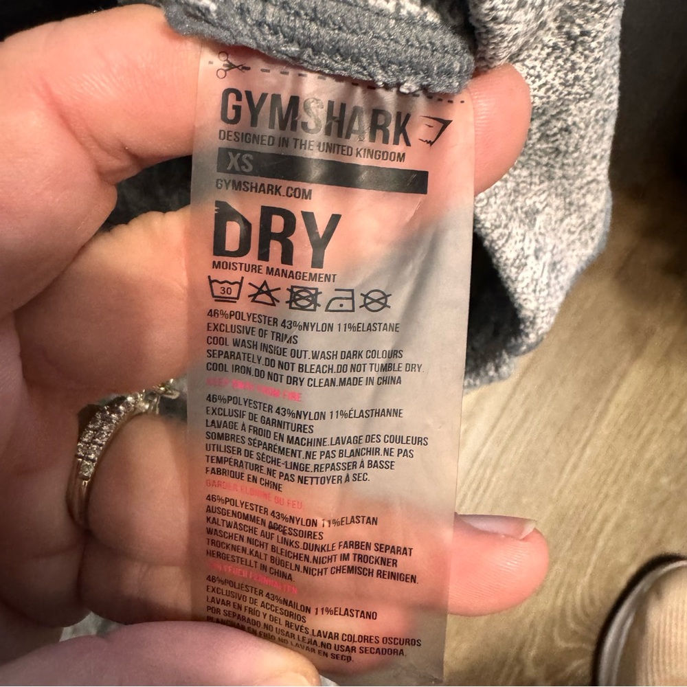 Gymshark Fleur Textured Leggings - Picture 5 of 7